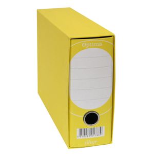 Registrator A5-80 kutija OPTIMA SILVER široki žuti