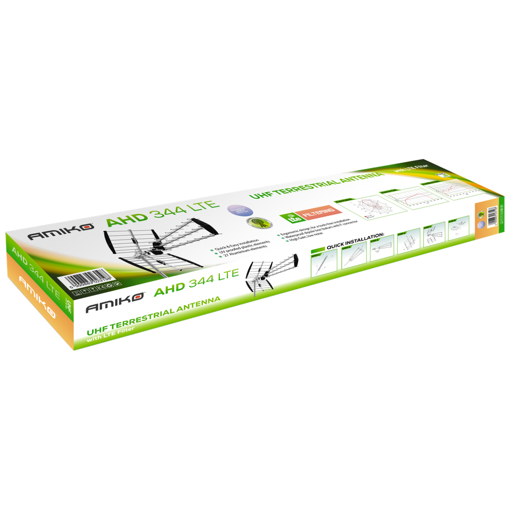 Amiko Antena Triplex Loga, 27 elementa,Alu, 15.5db, LTE filter - AHD 344 LTE slika 2