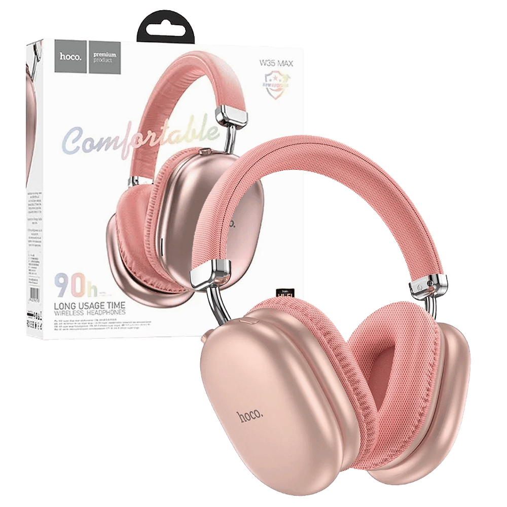 hoco. Bluetooth bežične slušalice W35 Max, Joy Pink slika 1