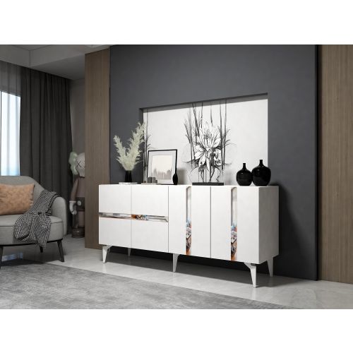 Vania - White, Silver White
Silver Console slika 2