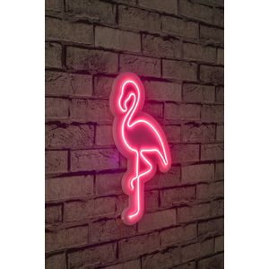 Wallity Flamingo - Roze Dekorativna Plastična Led Rasveta