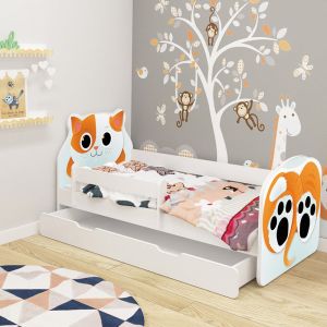 ACMA Dječiji krevet sa ladicom Acma VII Animals - 160x80cm - Dezen 02
