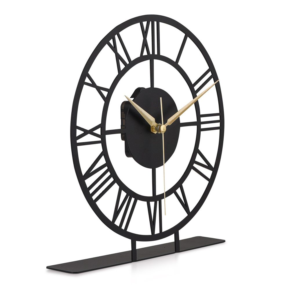 Decorative clock Roman, colour: black slika 2