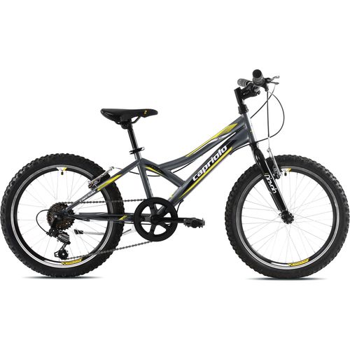 Capriolo bicikl MTB DIAVOLO 200 20"/6HT grey yellow slika 1