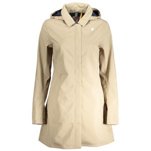 K-WAY BEIGE WOMEN'S TRENCH COAT