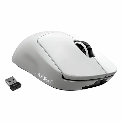 Logitech G PRO X Superlight V2 Bežični Miš  16000 DPI- bela slika 3