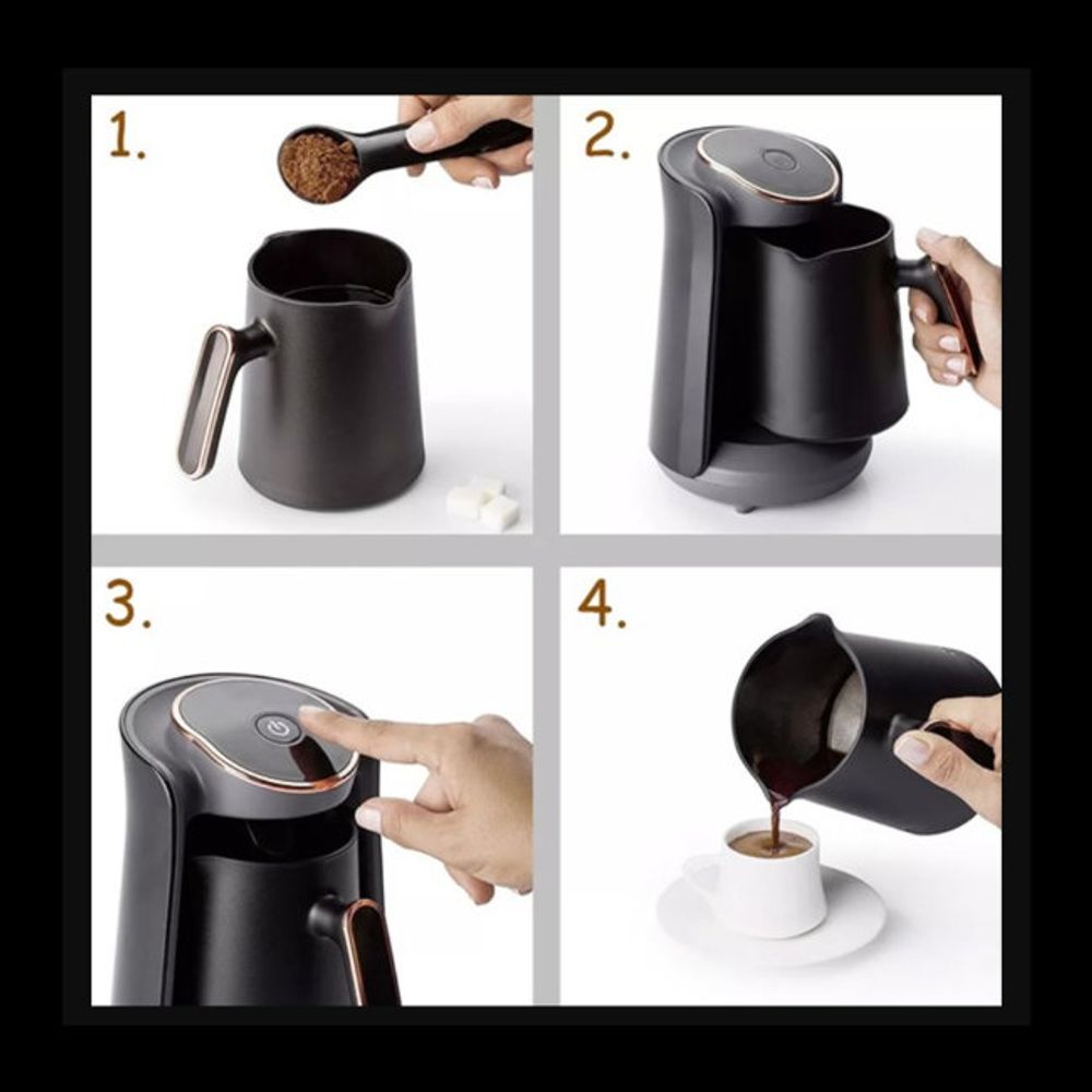 Elit Kuhalo za Tursku Kafu TCM-22 - Automatsko Kuhalo sa Visokom Snagom slika 2