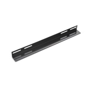 NaviaTec 1x L Bracket for 600mm deep wall cabinet Black - single pc only