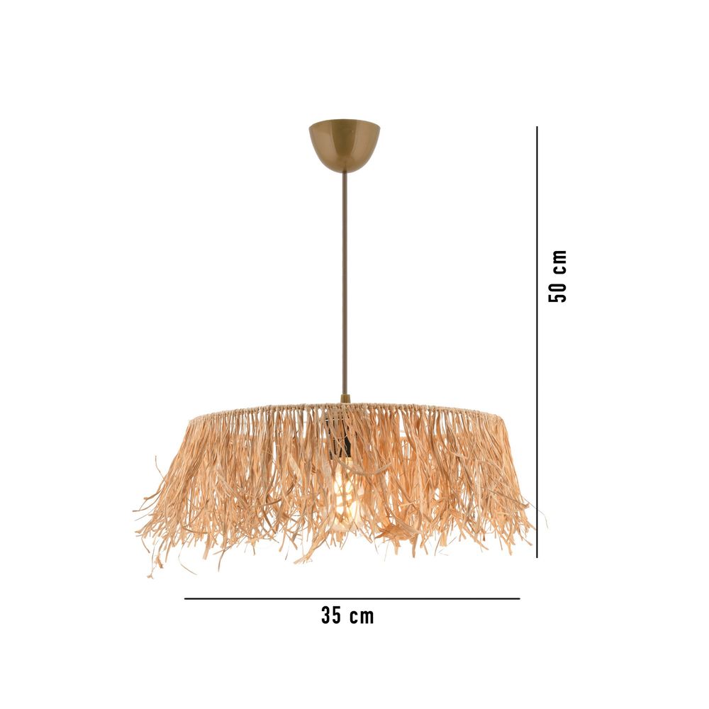 Luster Mariska Natural slika 4