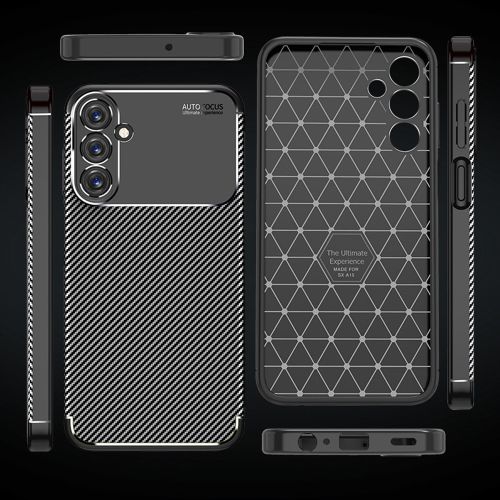 Techsuit – CarbonFiber maska za Samsung Galaxy A25 5G – crna slika 5