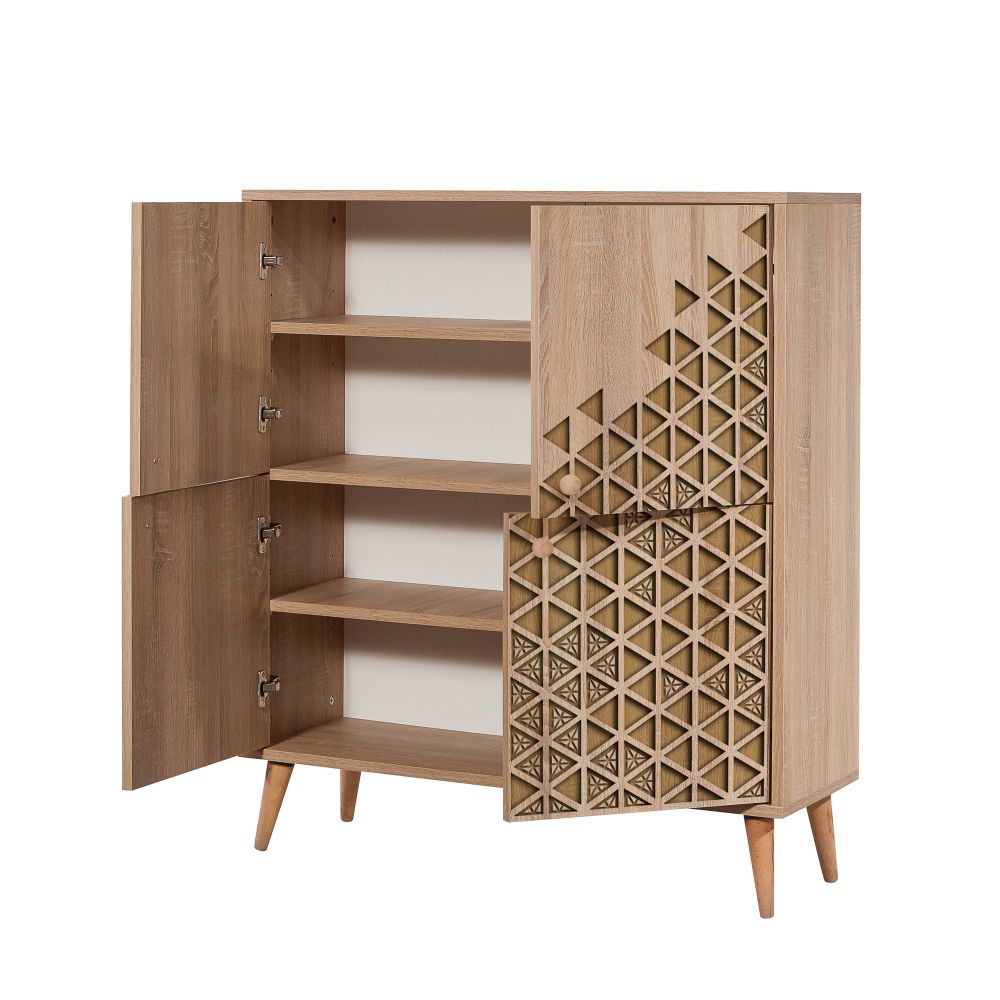 Multilux-120 Sonoma Oak Višenamjenski Ormar slika 6