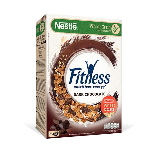 NESTLÉ FITNESS Dark Chocolate žitne pahuljice 375g slika 1