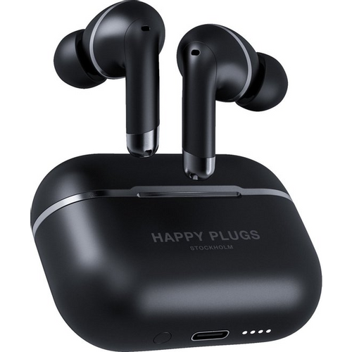 Happy Plugs, Air1 ANC, bežične slušalice, crne slika 1