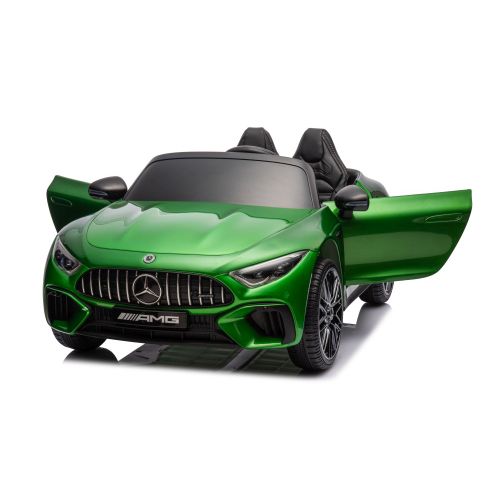 Licencirani auto na akumulator Mercedes AMG SL63  - zeleni/lakirani slika 11