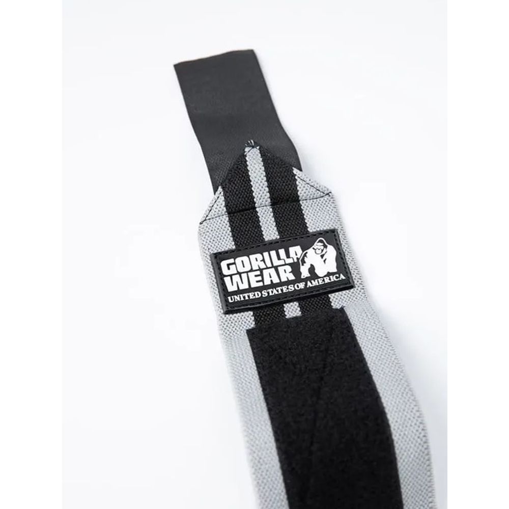Gorilla Wear Steznici za zglobove PRO, Sivo/Crni slika 2