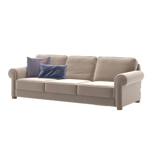 Panama 4 Seater Beige 4-Seat Sofa slika 2