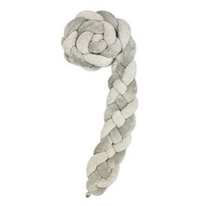 Kikka Boo Ogradica pletenica za krevetac 180x15cm, Grey