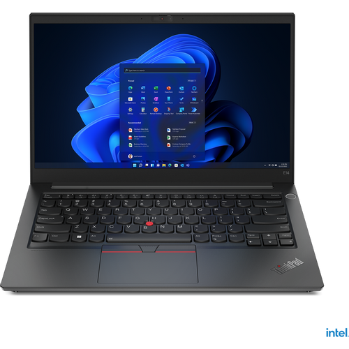 Lenovo Think 21E3005GCX-2YW ThinkPad E14 G4 Core i5-1235U (10C (2P+8E)/12T, P 1.3/4.4GHz, E 0.9/3.3GHz 12MB), 16GB (8int+8), SSD 512GB NVMe 2242, 14.0" FHD (1920x1080) LED AG IPS, Iris Xe Graphics, GLAN, WLAN, BT, KybUK BL, FPR, Cam IR+FHD, Al, 2Wx2, 57Wh, Win 11 Pro, 2YW slika 1