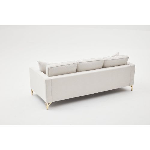 Atelier Del Sofa Trosjed, Krem Zlato, Berlin - Cream, Gold slika 3