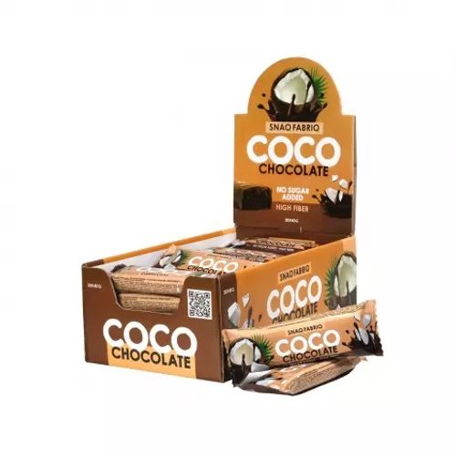 SNAQ FABRIQ Preliveni bar CHOCO (Kokos i čokolada) 40g slika 1