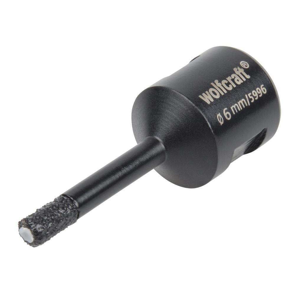 Wolfcraft Kruna Dijamantna Za Pločice "Ceramic" fi 6 / 35 mm M14 Suho Bušenje - 5996000 slika 1