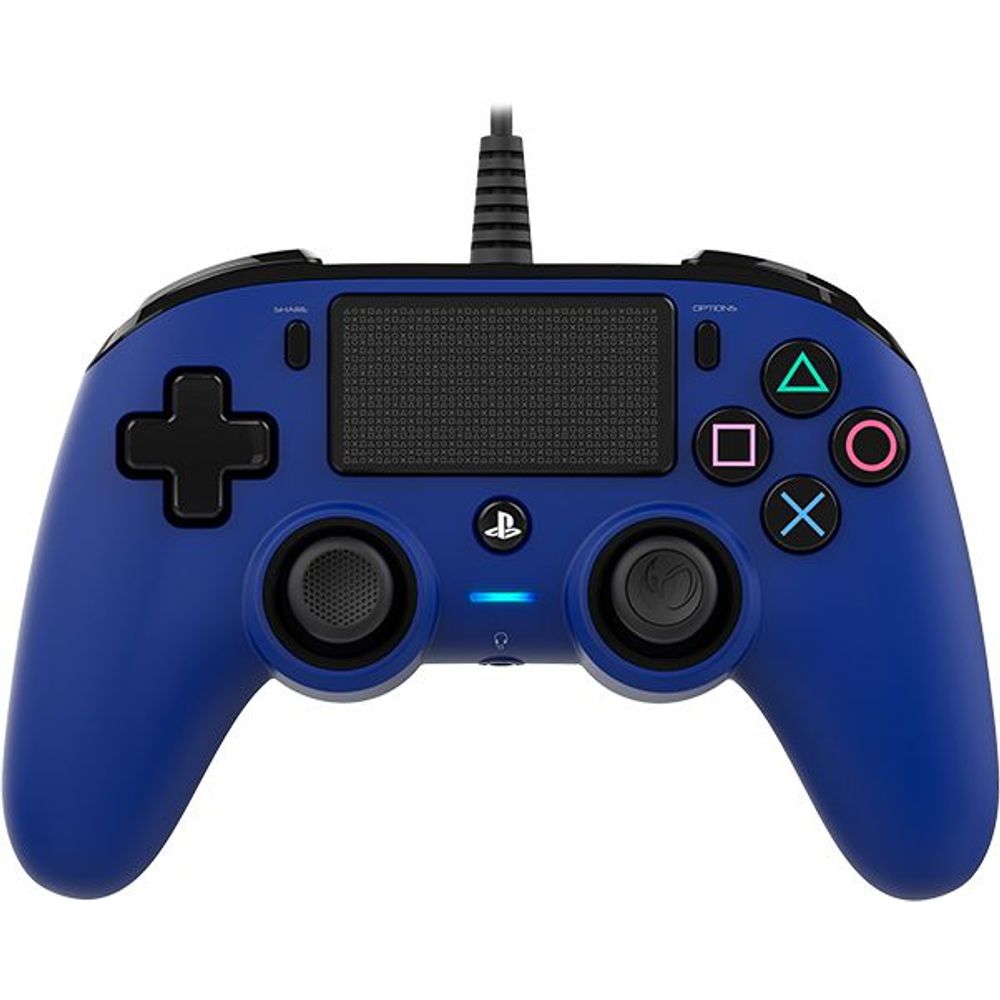 Bigben Wired Nacon Controller PS4 3m kabel (PC compatible) plavi slika 2