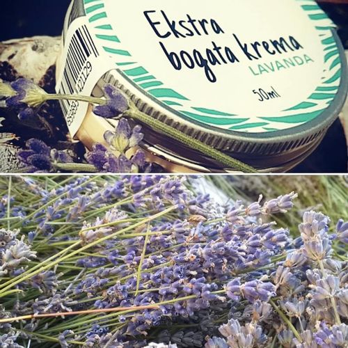 Dalmatia Naturalis Ekstra bogata krema lavanda 50 ml slika 2