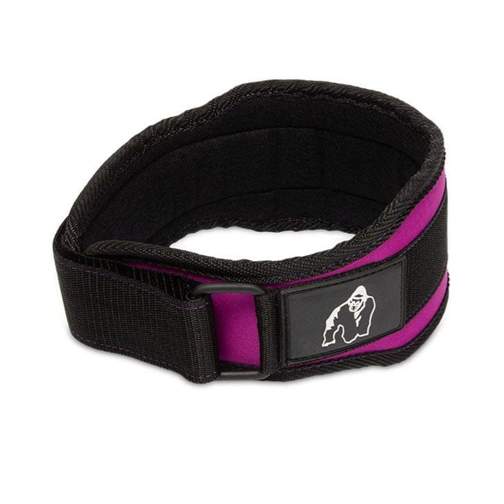Gorilla Wear Pojas za dizanje tegova za žene 10cm, Crno/Ljubičasti slika 3