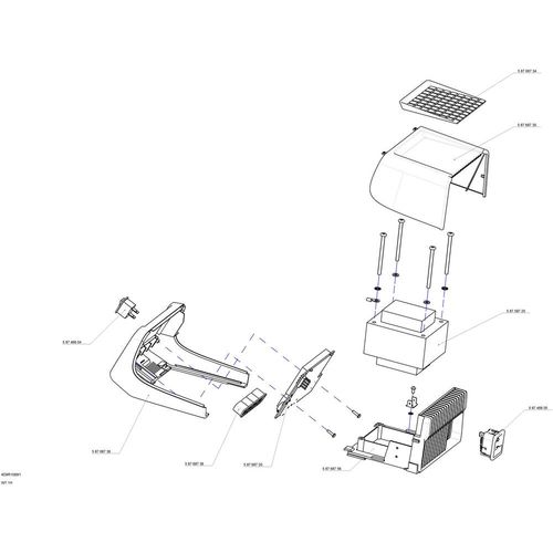 Stanica za lemljenje-jedinica za napajanje digitalna 150 W Weller T0053435699 50 do 550 °C slika 2