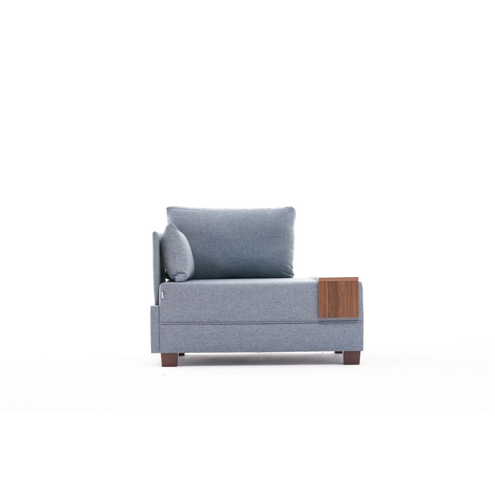 Fly Left - Svijetloplavi Sofa za Jednu Osobu slika 5