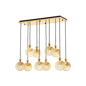 Av-4317-S30X85 Gold Chandelier