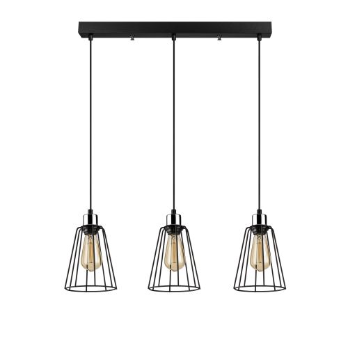 Tel - 6666 Black Chandelier slika 2