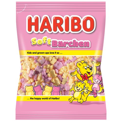 Haribo gumeni  bomboni mekani medo 100g slika 1