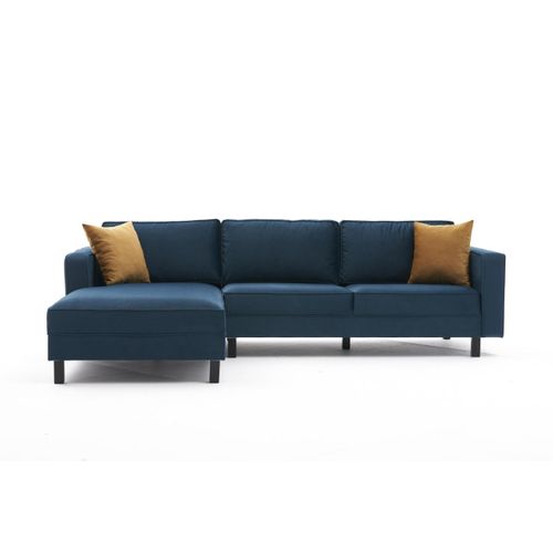 Ugaona sofa Atelier Del Sofa Kale Velvet - Maslinasto zelena slika 5