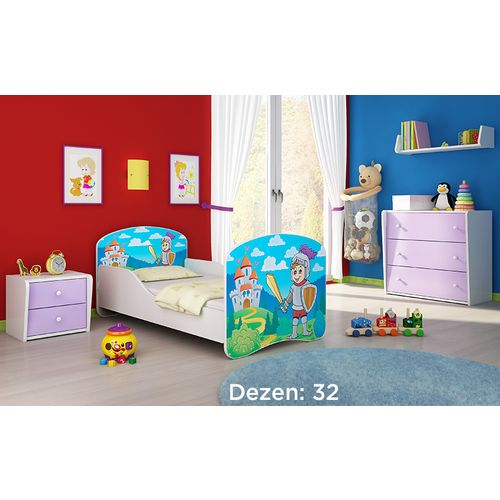 Deciji krevet ACMA I 180x80 + dusek 6 cm32 slika 1