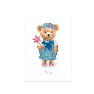 Ceba Baby plakat 50x70 cm Fluffy Puffy Lizzy