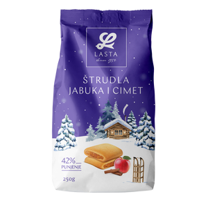 Lasta štrudla Jabuka cimet Winter Edition 250g