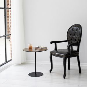 Woody Fashion Bočni stol, Chill-Out - Black, Bronze