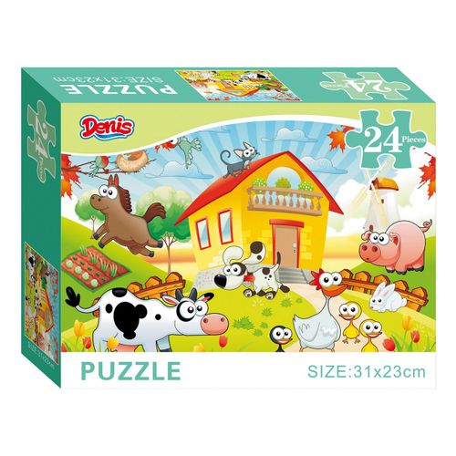 Puzzle / Slagalica, 24 kom, Domaće životinje slika 1