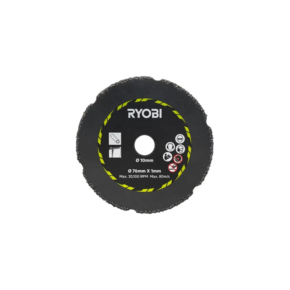 Ryobi - 3-dijelni set reznih diskova za kružnu pilu 76 mm RAKCOT03 za RCT18C-0 slika 2