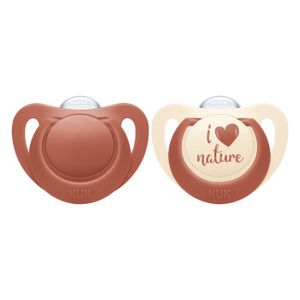 NUK Duda varalica For Nature 18-36mj 2kom, Crvena