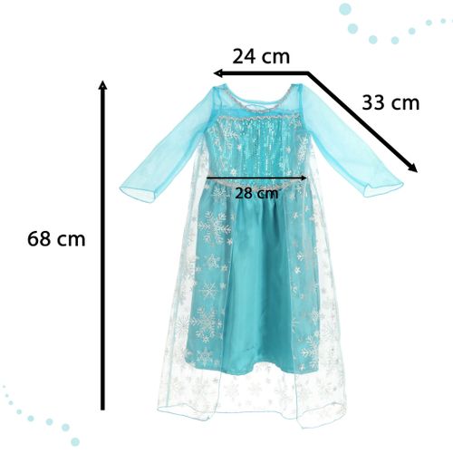 Kostim Frozen Elsa 120 cm slika 5