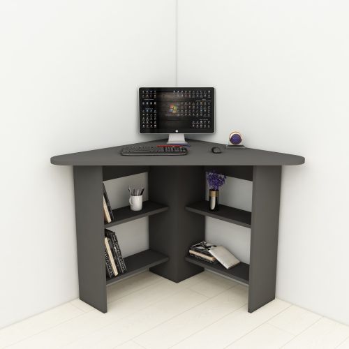 Corner - Anthracite Anthracite Study Desk slika 3