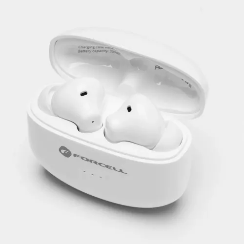 FORCELL F-AUDIO bežične/bluetooth stereo slušalice TWS ANC CLEAR Sound bijele slika 5