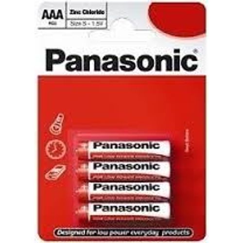 Panasonic baterije R03RZ/4BP - 4× AAA Zinc Carbon slika 1