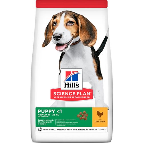 Hill's™ Science Plan™ Pas Puppy Medium s Piletinom, 800 g slika 1