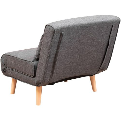 Atelier Del Sofa Fotelja na razvlačenje, Tamno siva, Folde Single - Dark Grey slika 9