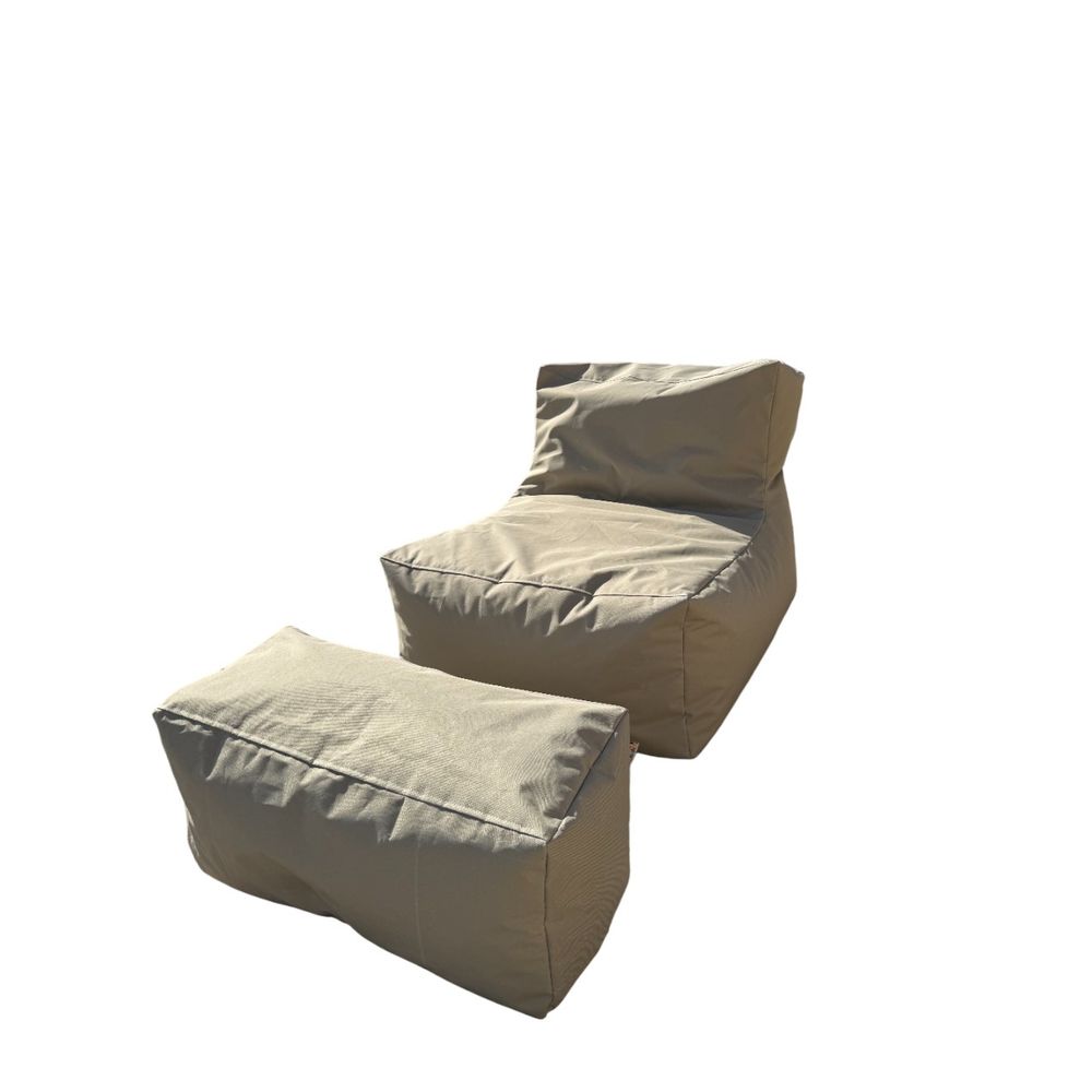 XXL Sedir - Bež Set Bean Bag-a (2 Komada) slika 4
