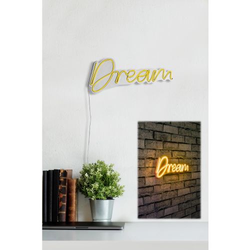 Wallity Ukrasna plastična LED rasvjeta, Dream - Yellow slika 11