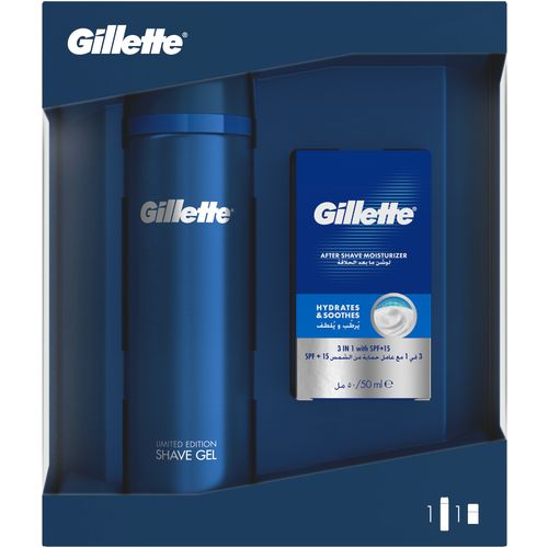 Gillette Poklon paket Gel & Balzam za njegu poslije brijanja slika 1